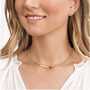 Gorjana Lou Tag Necklace